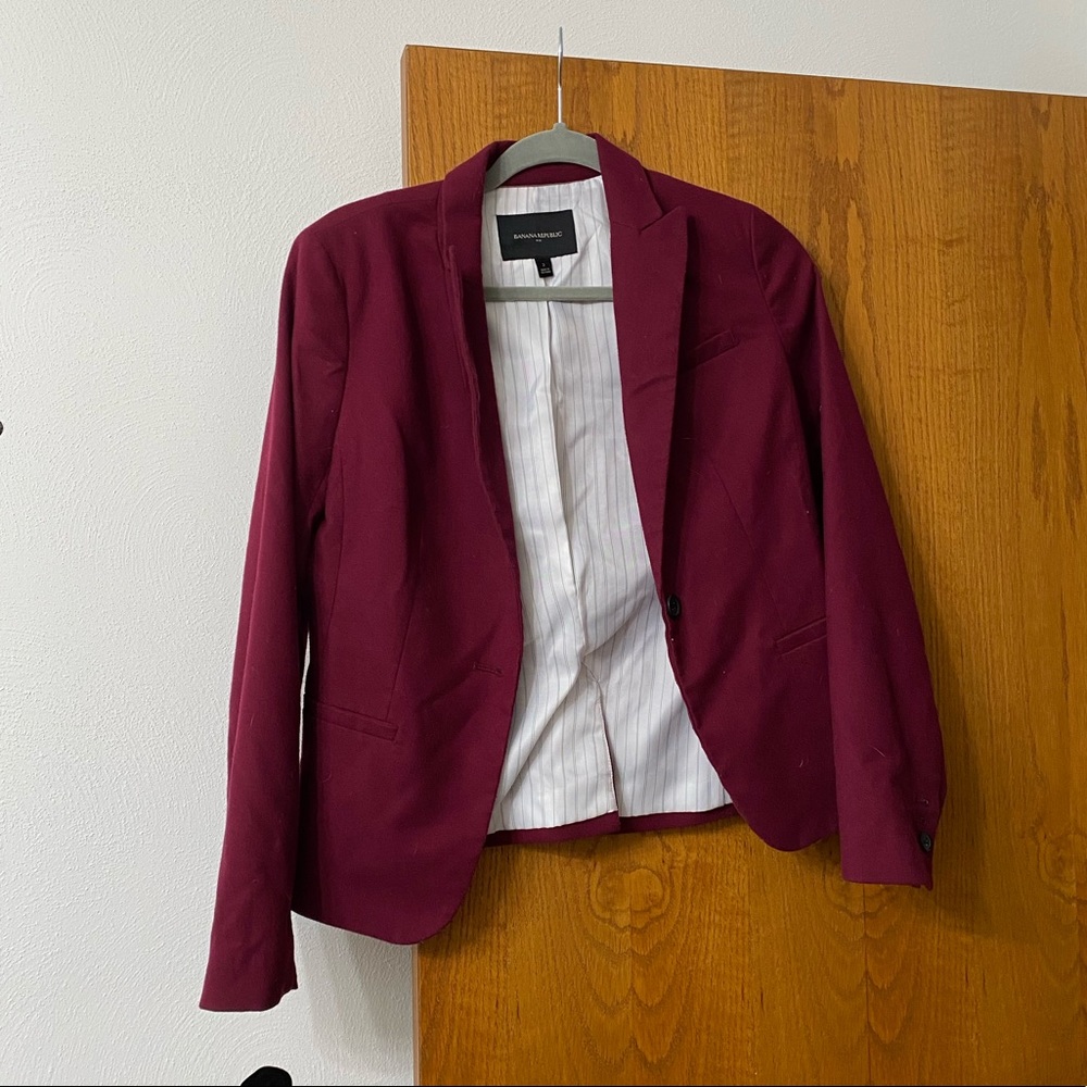 Banana Republic Plum Blazer!